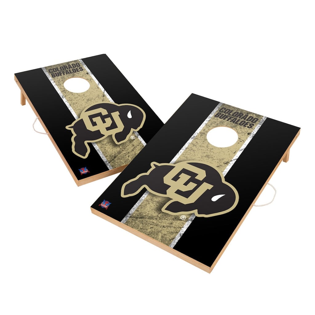 Vintage Colorado Buffaloes Regulation 2x4 Cornhole Set