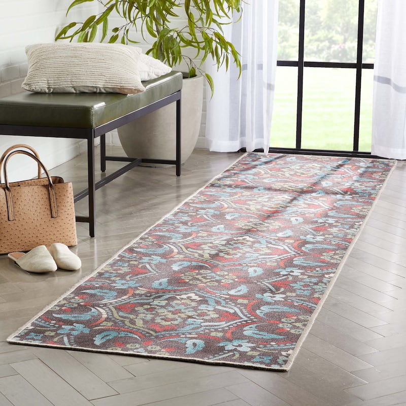 Well Woven Kings Court Florence Tile Multi-Medallion Modern Area Rug