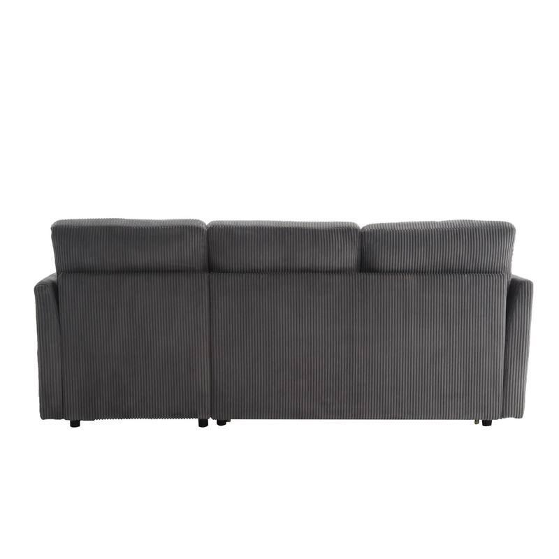 Modular Sectional Sofa L Shaped Modular Couch with Reversible Chaise