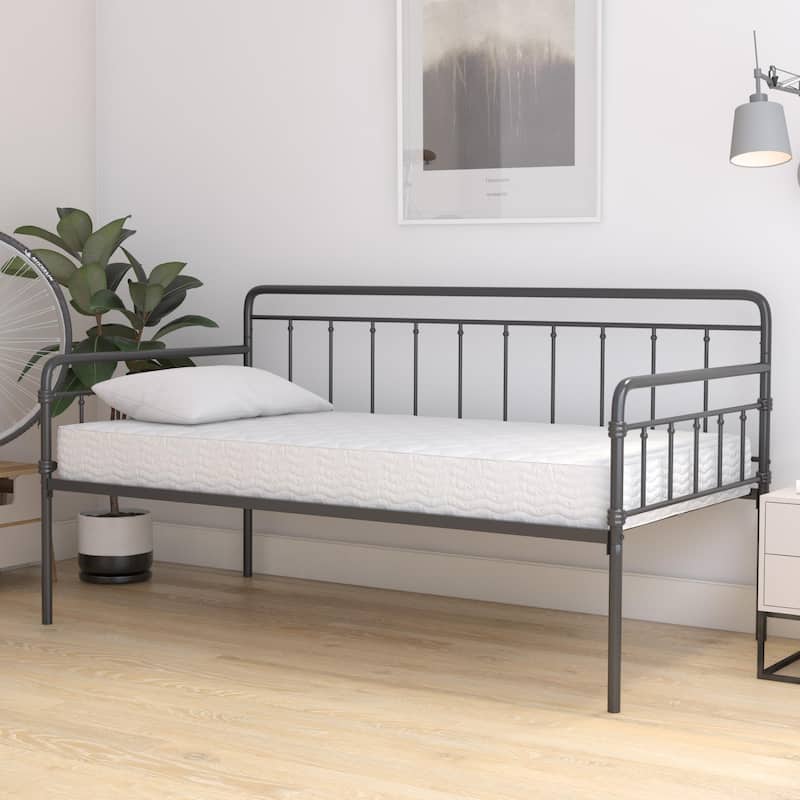 DHP Sleep 6 Inch Thermobonded High Density Polyester Fill Twin Mattress