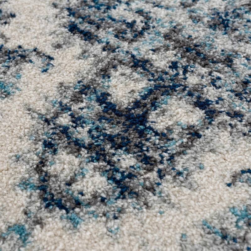 Hauteloom Istanbul Collection Vintage Oriental Traditional Medallion Area Rug