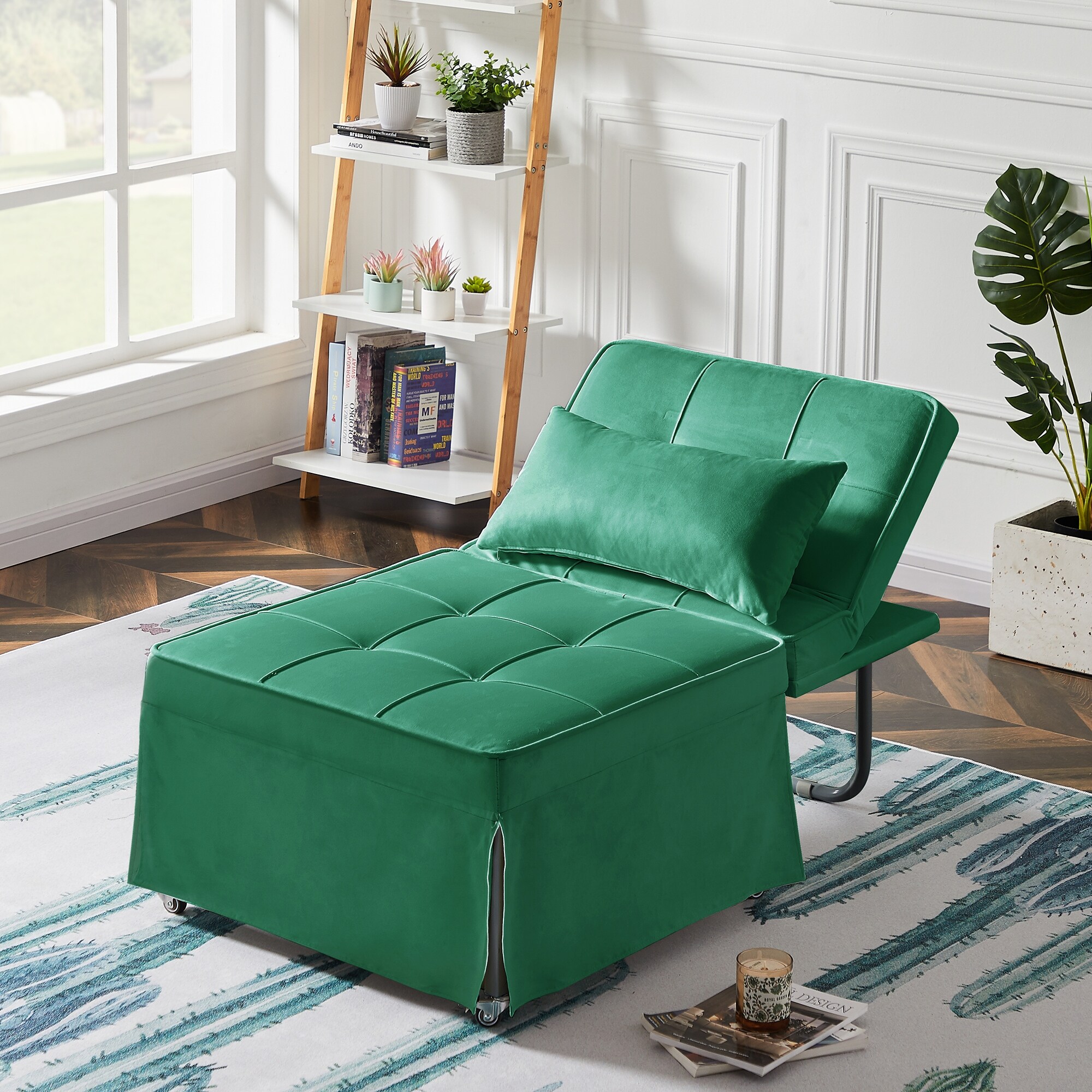 Green convertible 2025 chair