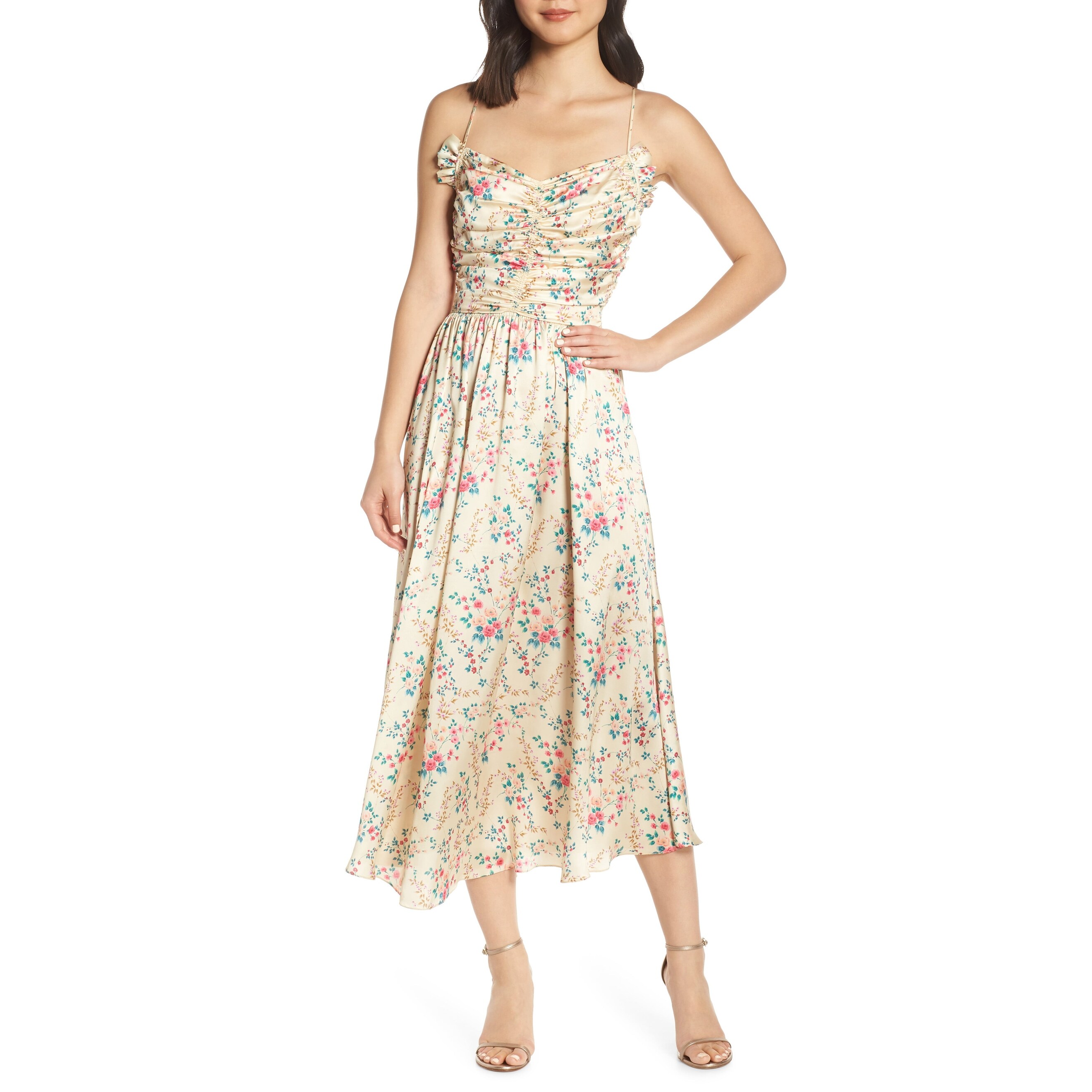 jill stuart yellow dress