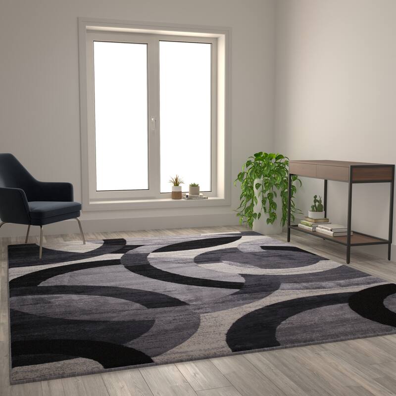 Modern Geometric Design Area Rug
