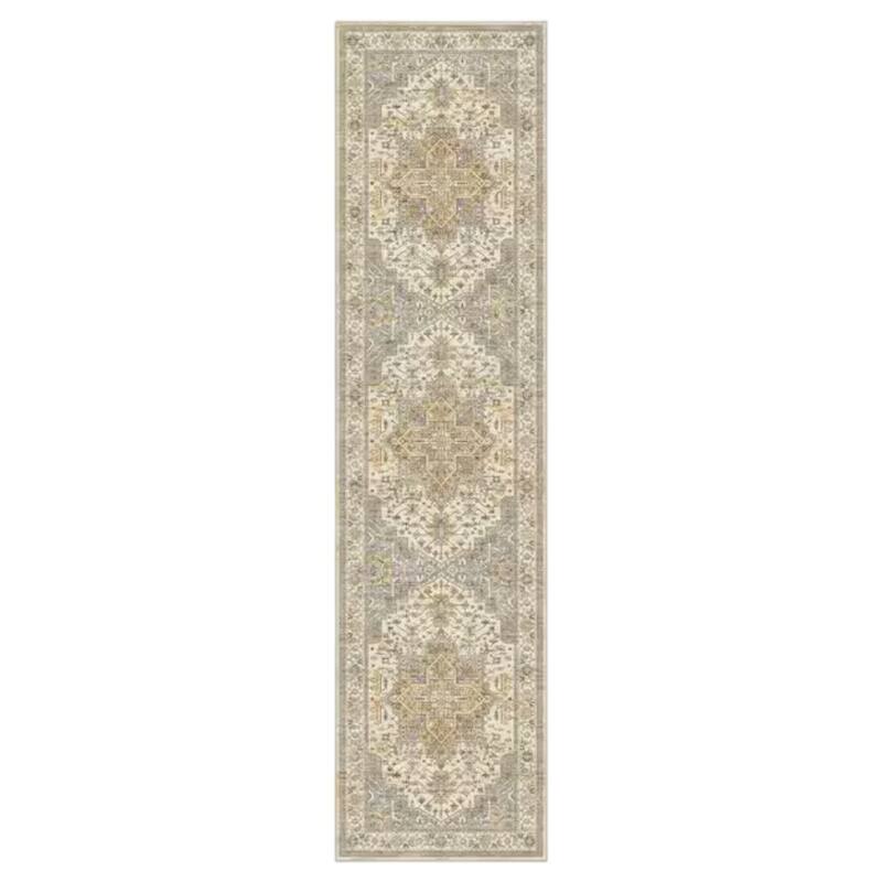 HomeRoots Oriental Traditional Rectangle Area Rug