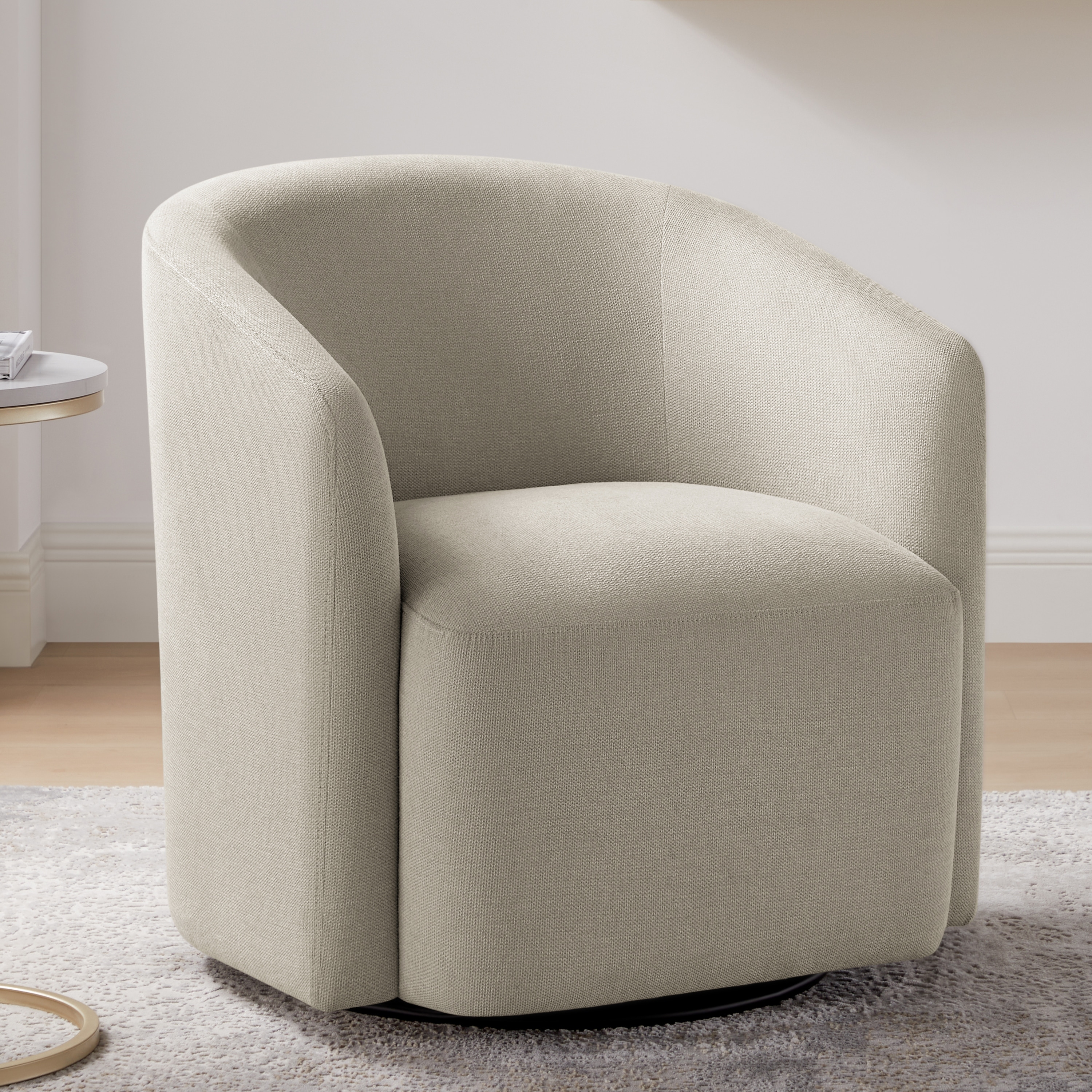 Bennetta Swivel Barrel Chair