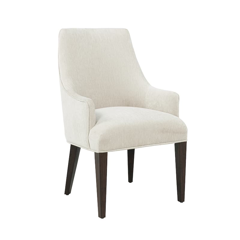 Manhattan Comfort Beever Modern Chenille Dining Armchair