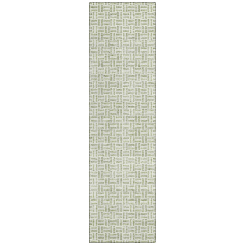 Machine Washable Indoor/ Outdoor Chantille Contemporary Casual Rug