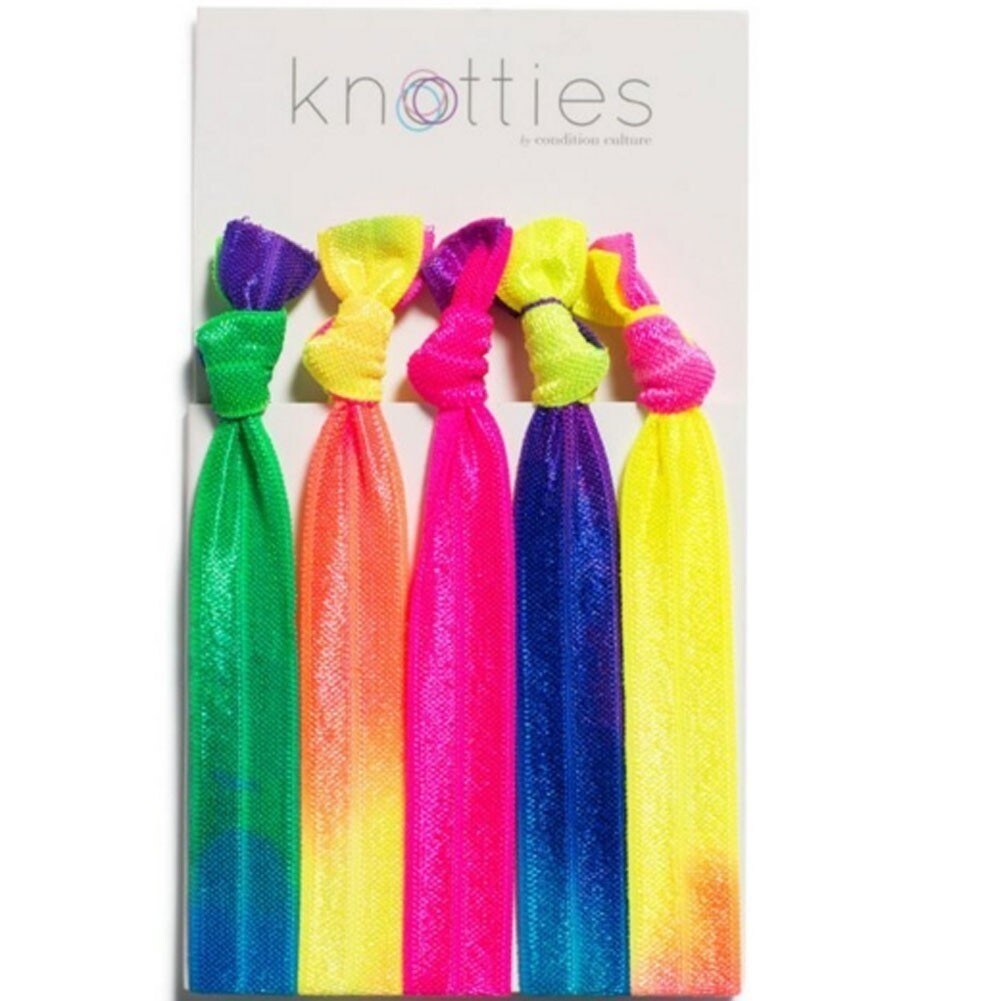 Shop Condition Culture Girls Multi Solid Color Shiny Rio Knotties