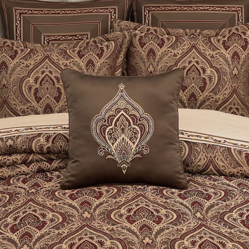 Odette 18" Square Decorative Throw Pillow