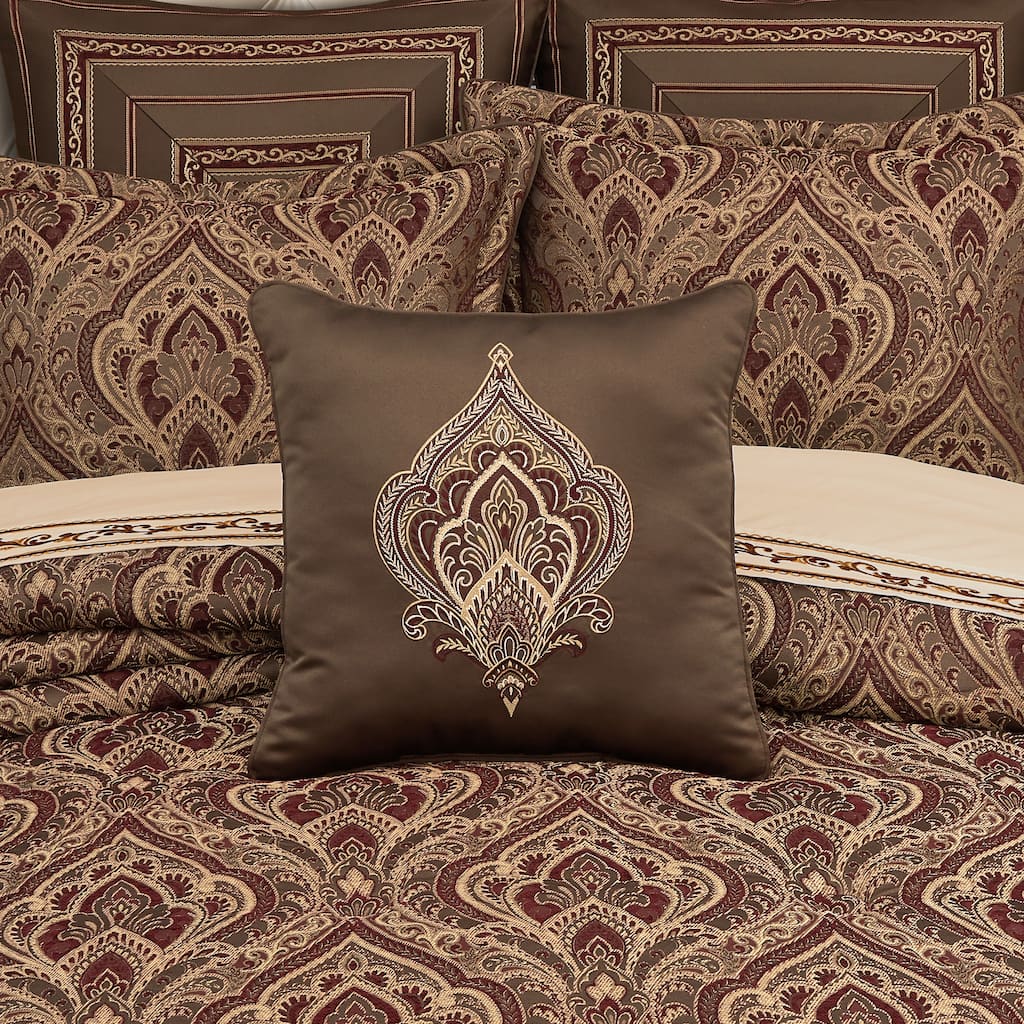 Odette 18" Square Decorative Throw Pillow