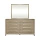 preview thumbnail 17 of 31, Liberty Furniture Brentwood Dresser, Mirror, or Chest in Sandstone Brown