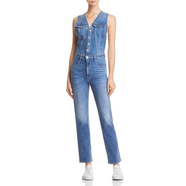 frame denim jumpsuit