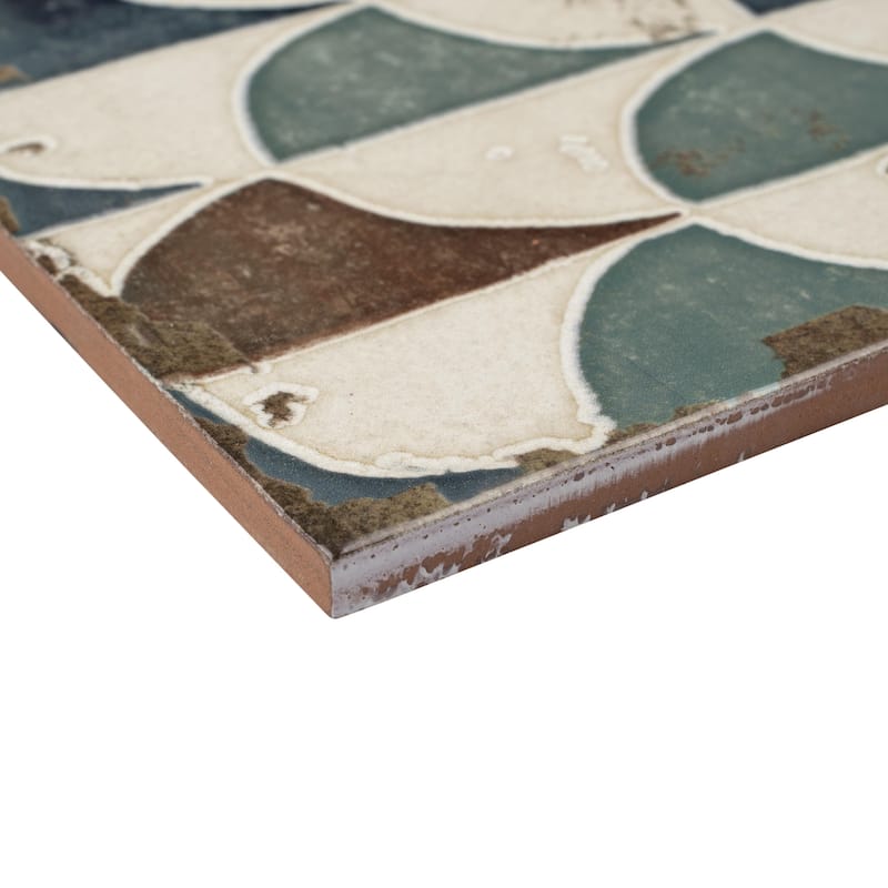Merola Tile Essenza Gondola 5-7/8" x 11-7/8" Ceramic Wall Tile