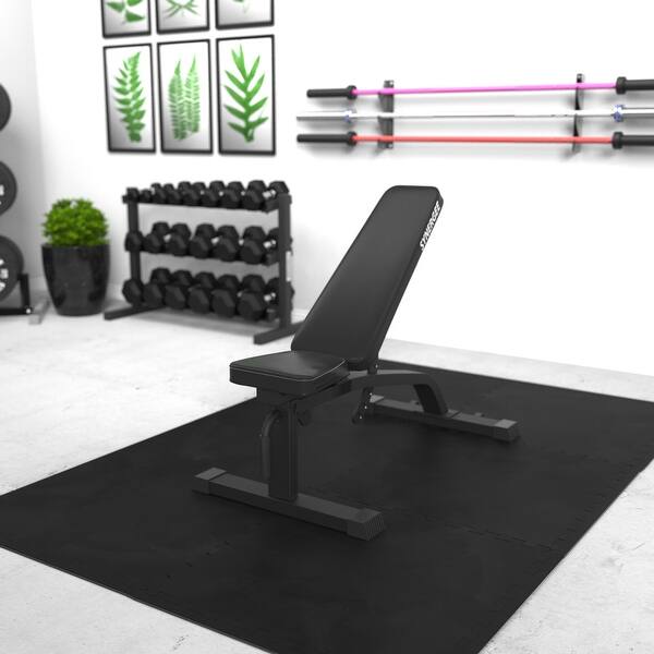Synergee 24 Sq Ft Puzzle Flooring Exercise Mat With Eva Foam Rubber Interlocking Tiles For Exercise A 24 Sqft Overstock 30294100