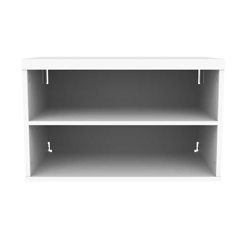 ClosetMaid ShelfTrack Elite White Laminate 3-Shelf Organizer