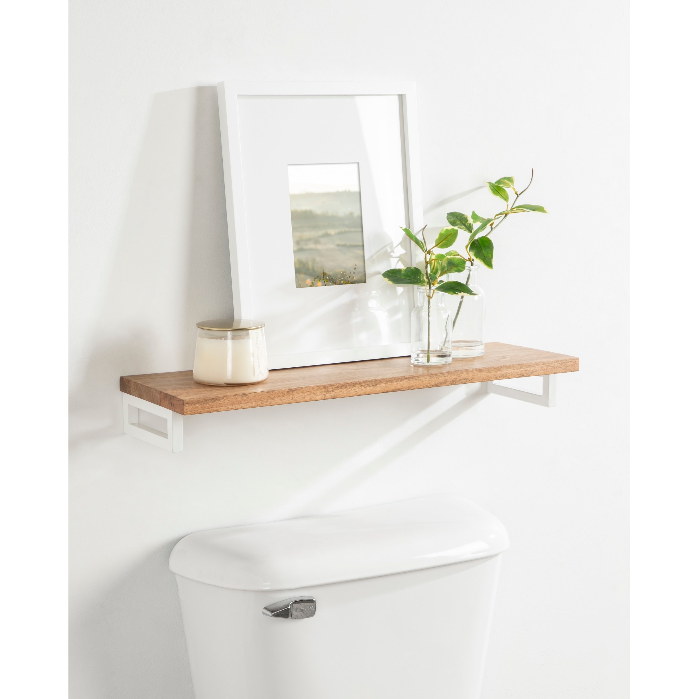 Kate and Laurel Lankford Wood Shelf