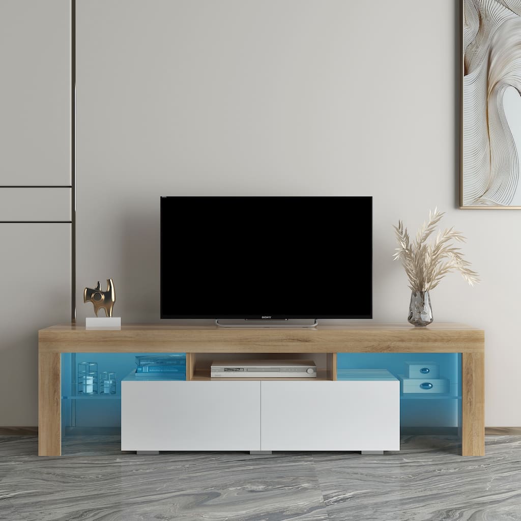 60-Inch Modern TV Stand with RGB light