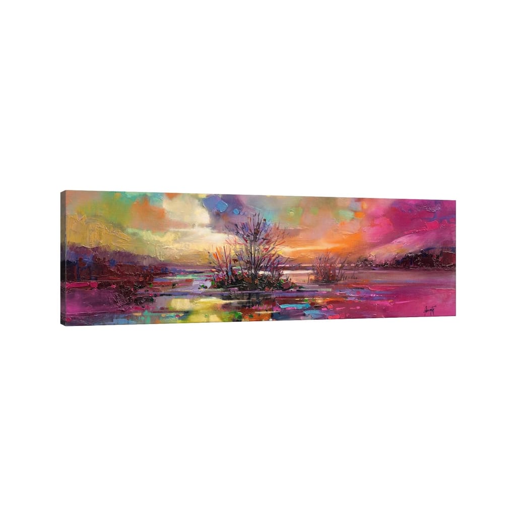 iCanvas "Loch Fyne Colour" by Scott Naismith Canvas Print