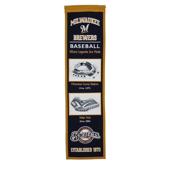 Milwaukee Brewers Stadium Transformation Banner
