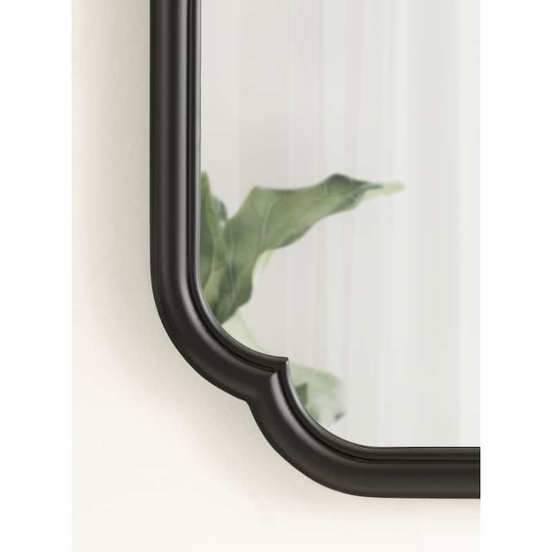 Kate and Laurel Glenby Scallop Wall Mirror