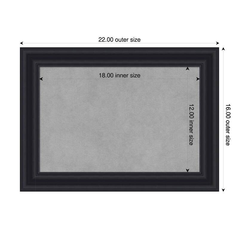 Amanti Art Dalat Black Framed - 22 x 16 in - Dalat Black