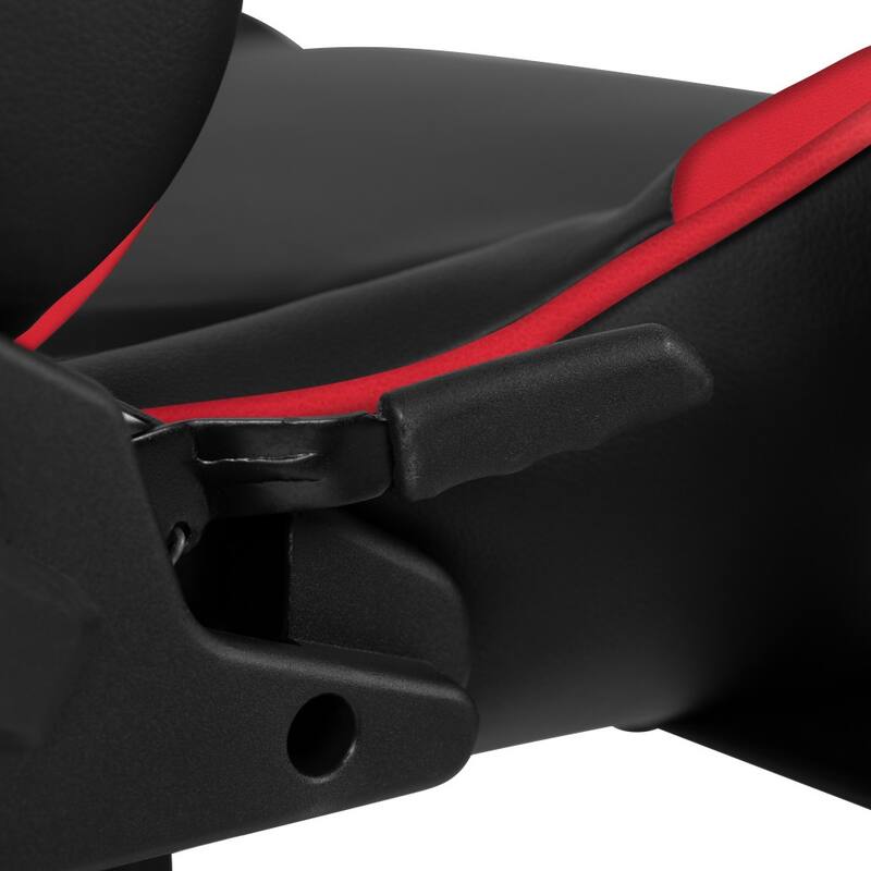Racing Gaming Ergonomic Chair with Reclining Back, Footrest in LeatherSoft