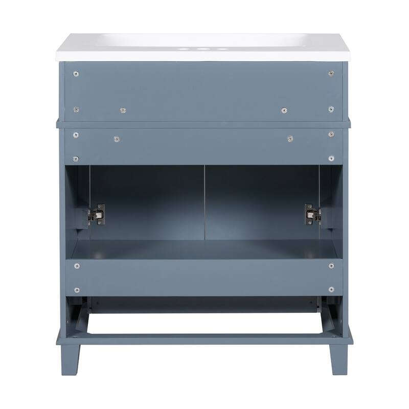 Bathroom Storage Cabinet with Soft Closing Doors