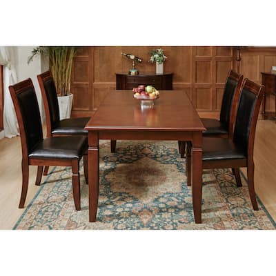 Traditional Farmhouse Style 7-piece Dining Set