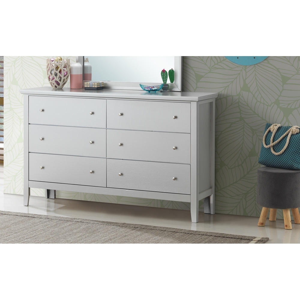 Sonja 8 drawer double new arrivals dresser with mirror