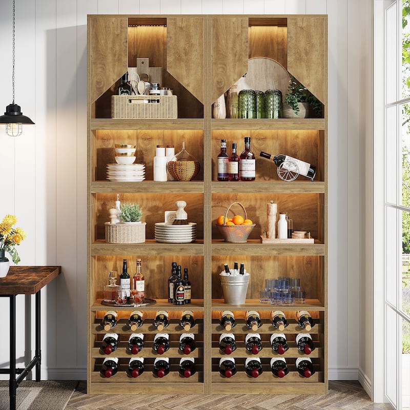 Tall Wine Bar Cabinet
