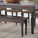 preview thumbnail 4 of 3, Grain Wood Furniture Valerie Solid Wood Dining Bench