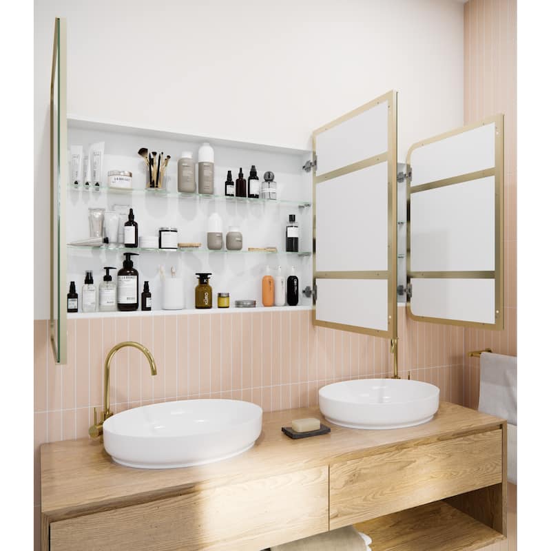 Stainless Steel Square Medicine Cabinet