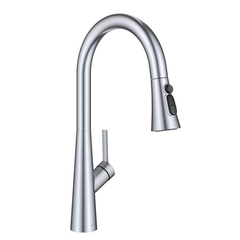 KRAUS Odelia 4-Function Single Handle Pull Down Kitchen Faucet