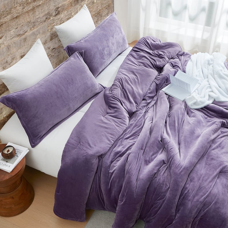 Softer than Soft® - Coma Inducer® Oversized Comforter Set - Grape Jam