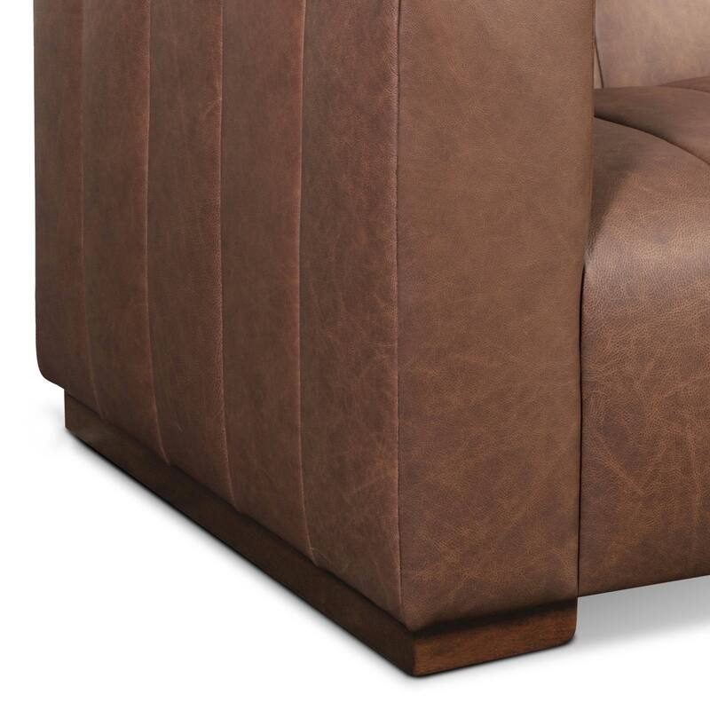 Poly & Bark Canale Sofa - Full Grain Genuine Italian Leather