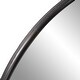 preview thumbnail 15 of 15, Allan Andrews Round Contemporary Wall Mirror with Vintage Matte Finish - 47"D