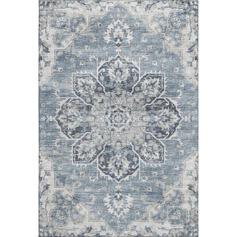 Premium Washable Super Soft Traditional Heriz Mayfield Rug