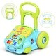 preview thumbnail 5 of 5, Early Development Toys for Baby Sit-to-Stand Learning Walker - Blue