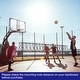 preview thumbnail 7 of 6, 18" Basketball Rim Replacement with Strong Spring Backboard Mounted