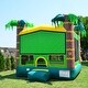 preview thumbnail 5 of 7, JumpOrange Tropical Commercial Grade Inflatable Bounce House with Air Blower, Outdoor Play, Kids Party, 15oz PVC Vinyl
