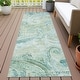 preview thumbnail 141 of 149, Machine Washable Indoor/ Outdoor Chic Paisley Chantille Rug Sage - 2'3" x 7'6"