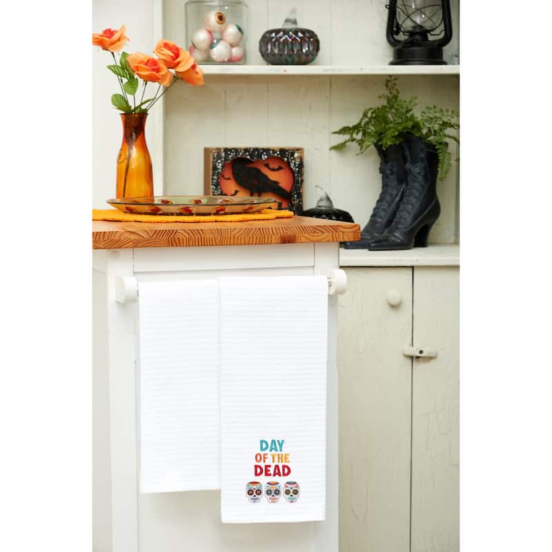 Day Of The Dead Skull Trio Towel
