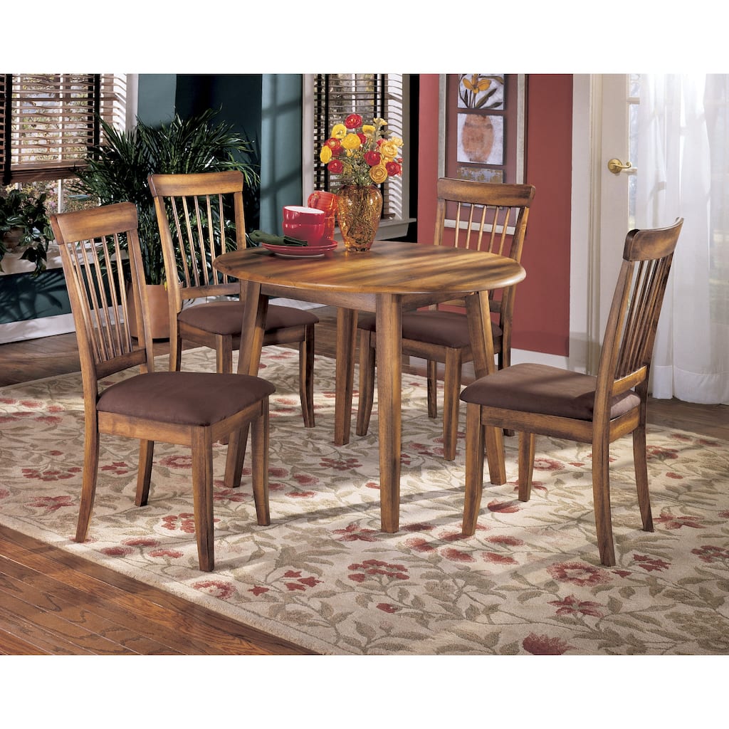 Signature Design by Ashley Berringer Rustic Brown 5-Piece Dining Package