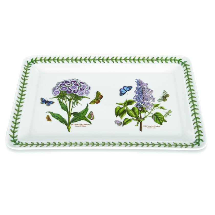 Portmeirion Botanic Garden Rectangular Tray - (14.5"x7")