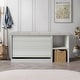preview thumbnail 14 of 17, CraftPorch Multifunctional Flip-Drawer Storage Shoes Bench