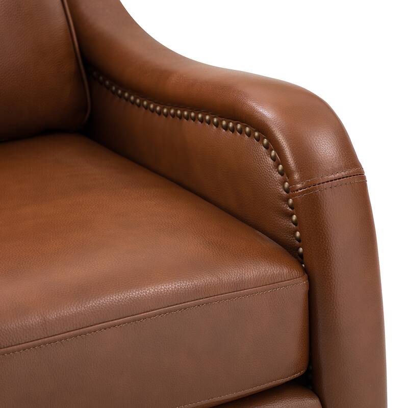 Pascual Comfy Living Room Armchair Set Of 2 with Solid Wood Legs