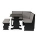 preview thumbnail 13 of 53, Hannah Breakfast Nook 3-piece Dining Set