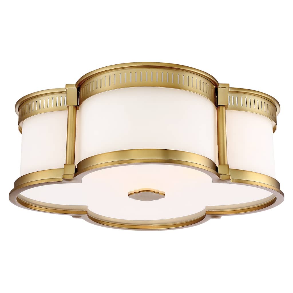 Minka Lavery LED 16.25" Wide Flush Mount Ceiling Light