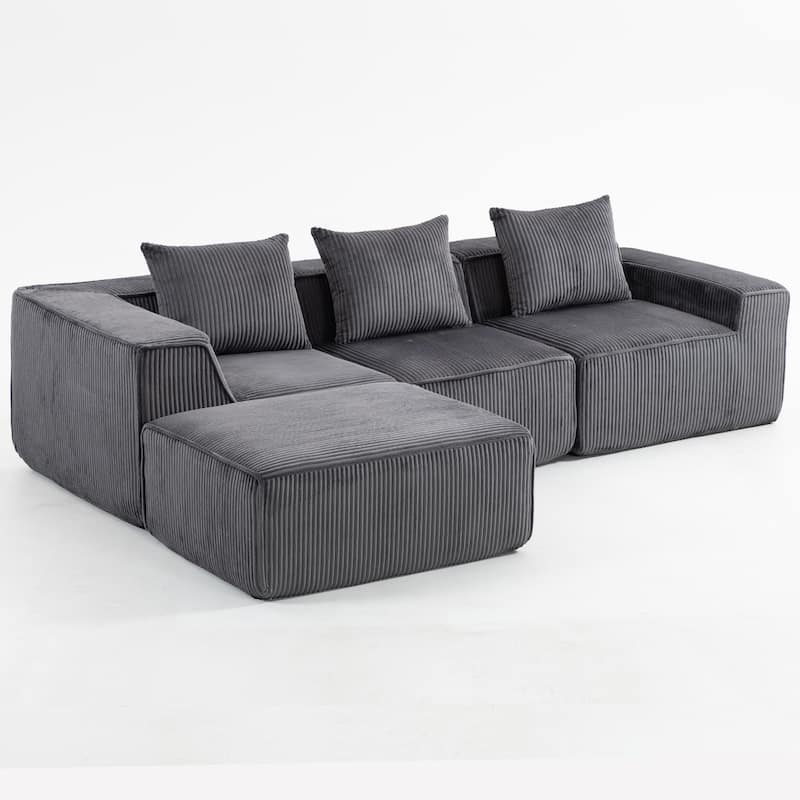 GDFStudio - Multi Person Modular Compression Sofa for Modern Living